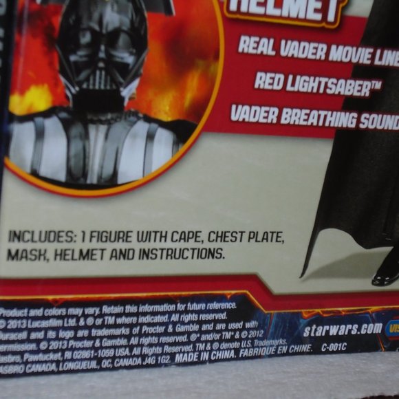 HASBRO, STAR WARS, ANAKIN TO DARTH VADER DOLL/FIGURE, ANIMATED/LIGHTS/SOUND, NEW - Picture 16 of 16